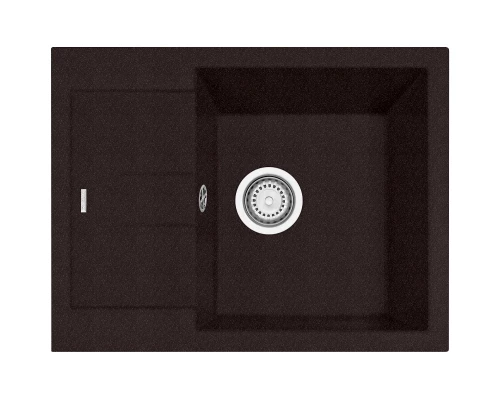 Кухонная мойка марон Longran Amanda AMG650.500 - 93