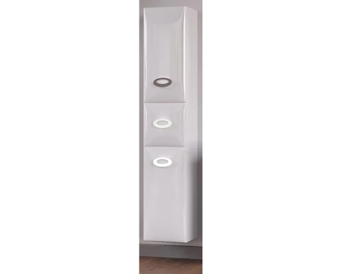 Пенал подвесной белый глянец L Marka One Arrondi У73543