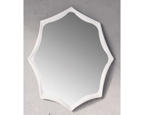 Зеркало 80x100 см белый глянец Marka One Angel У67653