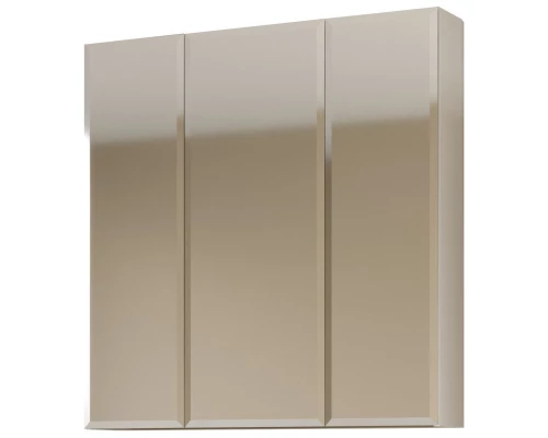 Зеркальный шкаф 80x80 см белый Marka One У37180