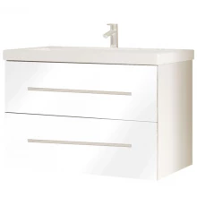 Тумба белый глянец 69 см Marka One Mix У57025