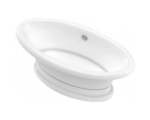 Ванна из литого мрамора 180x90 см Marmo Bagno Аззуро MB-A180-90