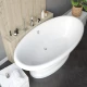 Ванна из литого мрамора 180x90 см Marmo Bagno Аззуро MB-A180-90