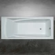 Ванна из литого мрамора 170x75 см Marmo Bagno София MB-SF170-75
