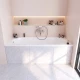 Ванна из литого мрамора 170x75 см Marmo Bagno Лучия MB-L170-75