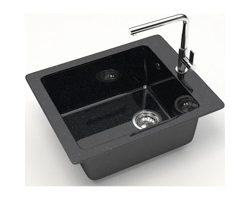 Кухонная мойка Marrbaxx Линди Z8 черный глянец Z008Q004