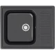 Кухонная мойка Marrbaxx Арлин Z15 черный глянец Z015Q004