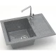 Кухонная мойка Marrbaxx Анастасия Z150 темно-серый глянец Z150Q008