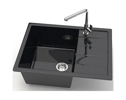 Кухонная мойка Marrbaxx Катрин Z151 черный глянец Z151Q004