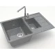 Кухонная мойка Marrbaxx Блонди Z210 темно-серый глянец Z210Q008