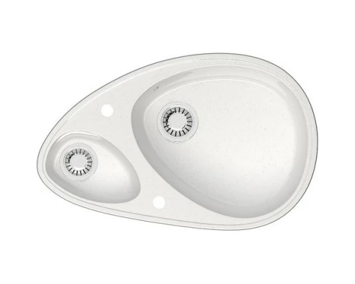 Кухонная мойка Marrbaxx Эмма Z13 белый лёд глянец Z013Q001