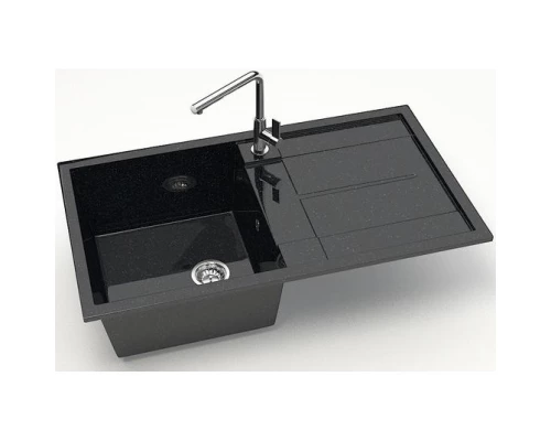 Кухонная мойка Marrbaxx Рони Z17 черный глянец Z017Q004