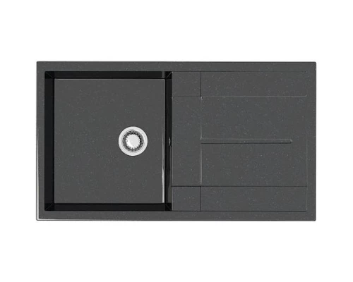 Кухонная мойка Marrbaxx Рони Z17 черный глянец Z017Q004