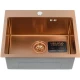 Кухонная мойка Melana ProfLine 3,0/220 D5343HC+F9505HC бронза