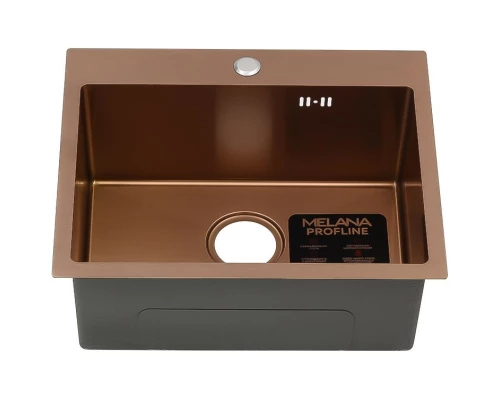 Кухонная мойка Melana ProfLine 3,0/220 D5343HC бронза