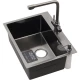 Кухонная мойка Melana ProfLine 3,0/220 MLN-D6045HB+3 графит