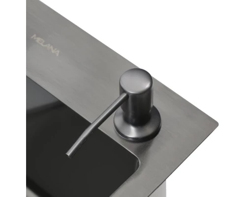 Кухонная мойка Melana ProfLine 3,0/220 MLN-D6045HB+3 графит