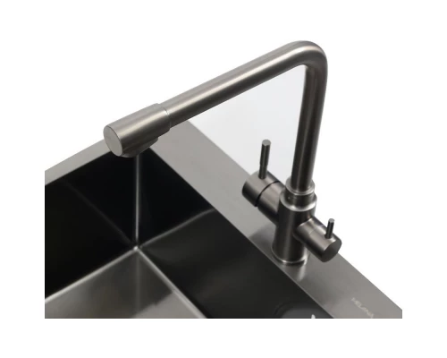 Кухонная мойка Melana ProfLine 3,0/220 MLN-D6045HB+3 графит