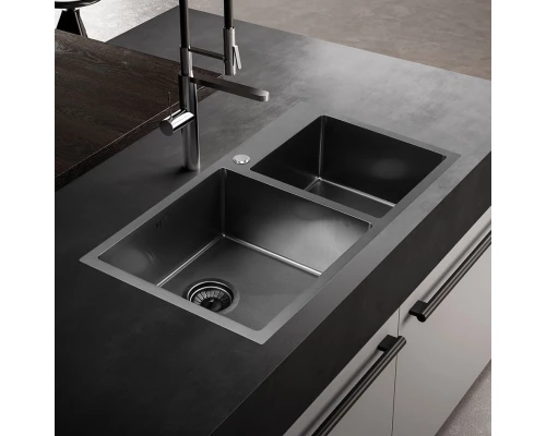 Кухонная мойка Melana ProfLine 3,0/220 S8045HB графит