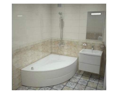 Акриловая ванна 150x100 см R Santek Гоа 1.WH11.2.032