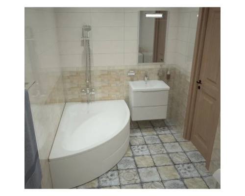 Акриловая ванна 150x100 см R Santek Гоа 1.WH11.2.032