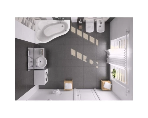 Акриловая ванна 150x100 см L Santek Ибица 1.WH11.2.034