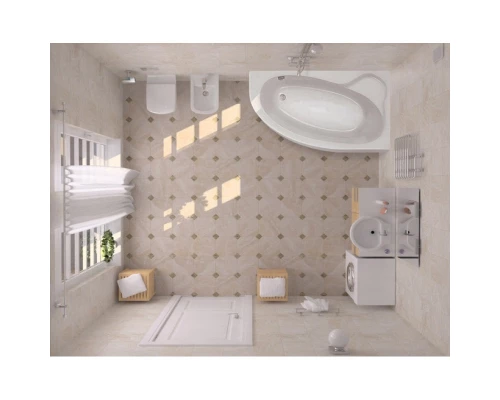 Акриловая ванна 170x110 см R Santek Эдера 1.WH11.1.994