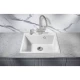 Кухонная мойка Milacio Murcia 60 белый MC.77012