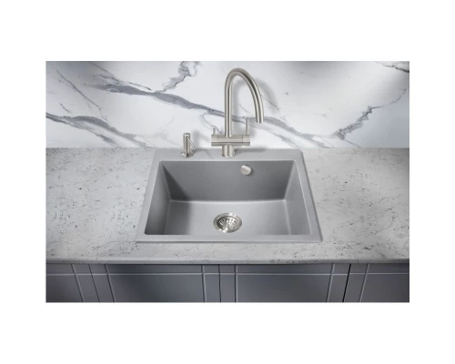 Кухонная мойка Milacio Murcia 60 серый металлик MC.77013