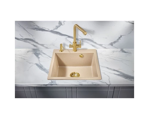 Кухонная мойка Milacio Murcia 51 бежевый MC.77024