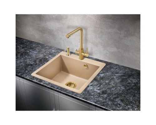 Кухонная мойка Milacio Murcia 51 бежевый MC.77024