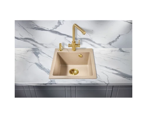Кухонная мойка Milacio Murcia 46 бежевый MC.77034
