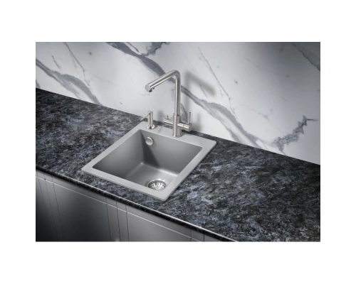 Кухонная мойка Milacio Murcia 42 серый металлик MC.77043