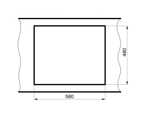 Кухонная мойка Milacio Navarra 60 черный MC.77071