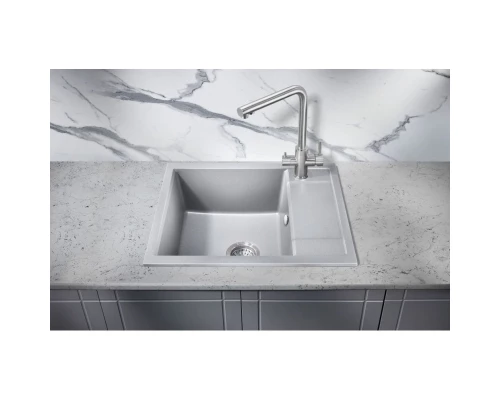 Кухонная мойка Milacio Navarra 60 серый металлик MC.77073