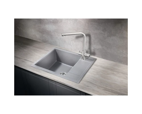 Кухонная мойка Milacio Navarra 60 серый металлик MC.77073