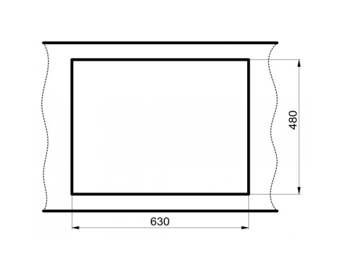 Кухонная мойка Milacio Navarra 65 черный MC.77061