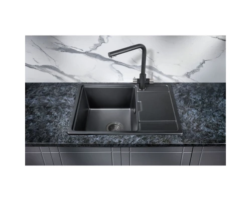 Кухонная мойка Milacio Navarra 65 черный MC.77061