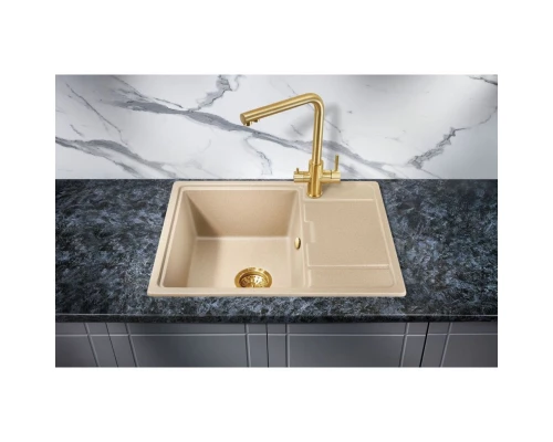 Кухонная мойка Milacio Navarra 65 бежевый MC.77064