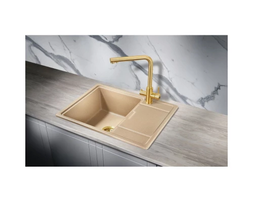 Кухонная мойка Milacio Navarra 65 бежевый MC.77064