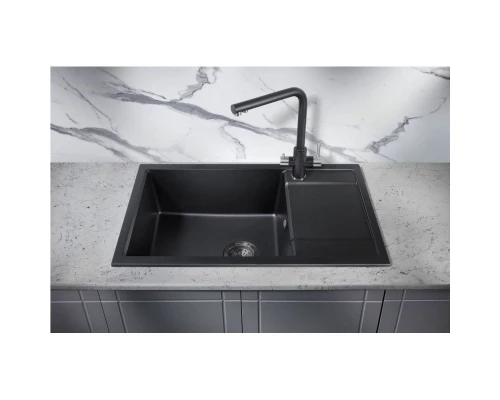 Кухонная мойка Milacio Navarra 78 черный MC.77051