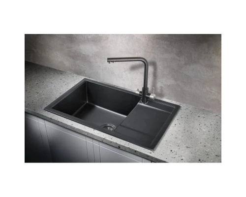 Кухонная мойка Milacio Navarra 78 черный MC.77051