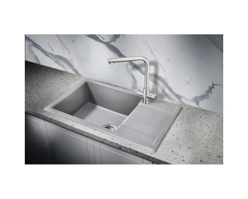 Кухонная мойка Milacio Navarra 78 серый металлик MC.77053