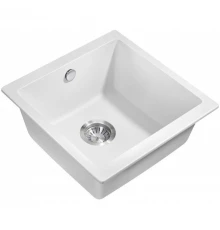 Кухонная мойка Milacio Leon 45 белый MC.77092