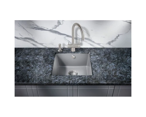 Кухонная мойка Milacio Leon 45 серый металлик MC.77093