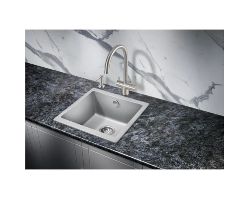 Кухонная мойка Milacio Leon 45 серый металлик MC.77093