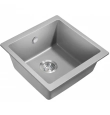 Кухонная мойка Milacio Leon 45 серый металлик MC.77093