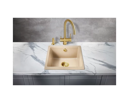 Кухонная мойка Milacio Leon 45 бежевый MC.77094