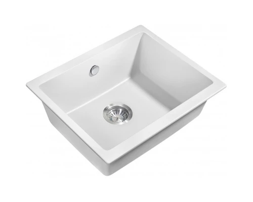Кухонная мойка Milacio Leon 55 белый MC.77082
