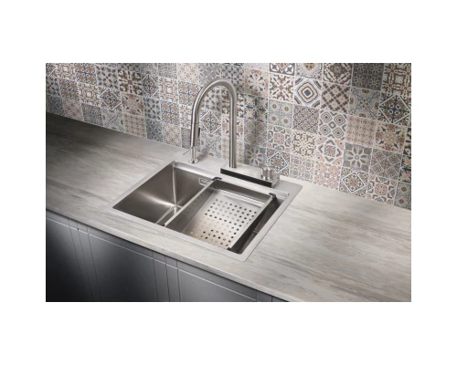 Кухонная мойка Milacio Denia 57 нержавеющая сталь MC.77400